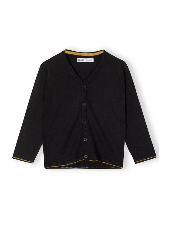 Kardigan, rozmiar 116/122, Czarny, 11CARDIGAN 6