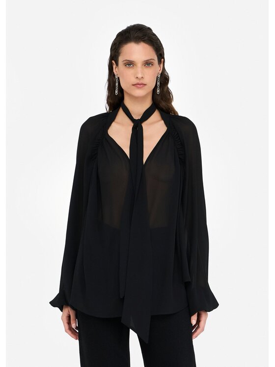 Liu Jo Liu Jo Blusa CF5121TS86922222 Nero Regular Fit