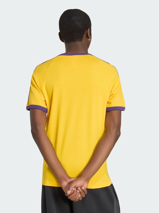 adidas adidas T-Shirt 159358 Żółty Slim Fit