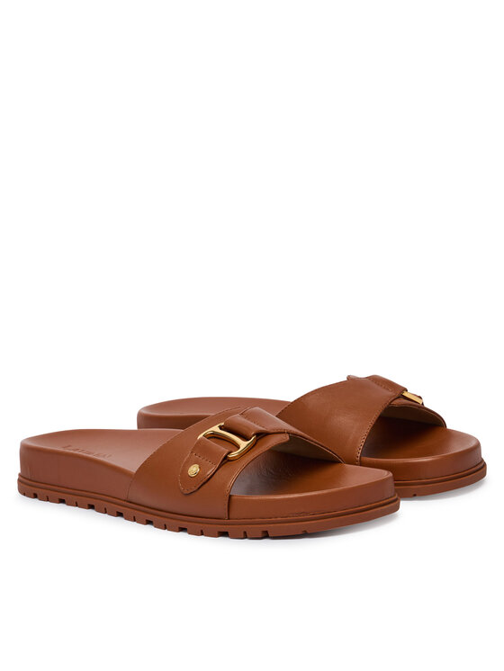 LAUREN RALPH LAUREN LAUREN RALPH LAUREN Klapki 802982883001 Brązowy