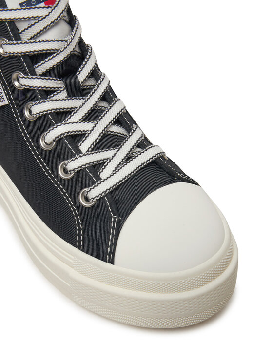 Tommy Jeans Tommy Jeans Trampki Foxing EN0EN02704 Czarny