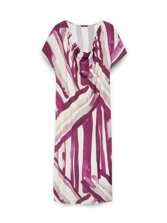 Fiorella Rubino Fiorella Rubino Sukienka wieczorowa 7026L001147N0S1 Bordowy Regular Fit