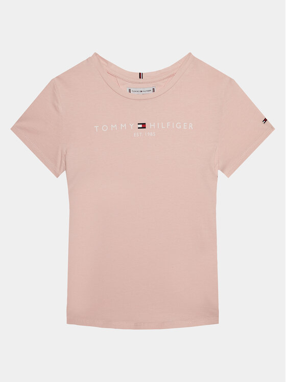 Tommy Hilfiger T-Shirt Essential Tee S/S KG0KG05242 Rosa Regular Fit