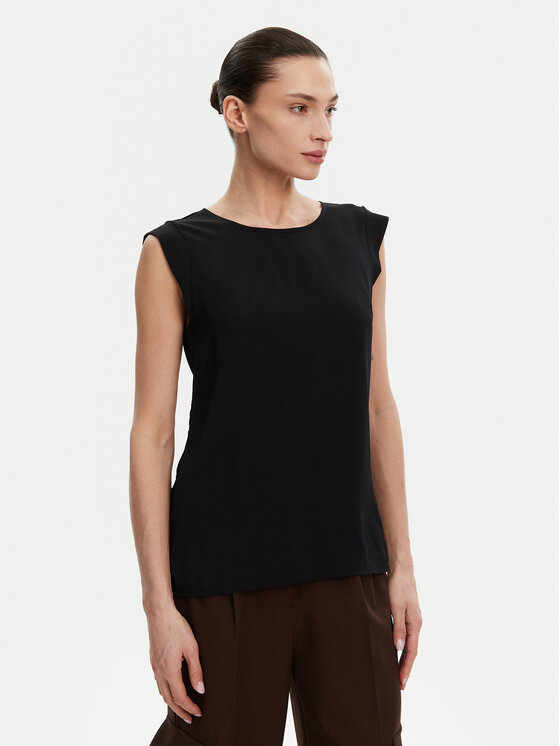 French Connection French Connection Μπλουζάκι 762ZA Μαύρο Regular Fit