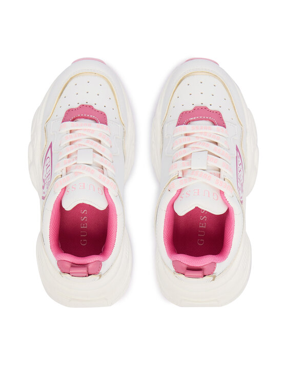 Guess Guess Sneakersy K5BZ50 WO120 Bílá