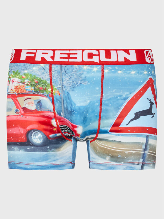 Freegun Freegun Bokseršorti Christmas FGPA28/1/BM/CAR Daudzkrāsains