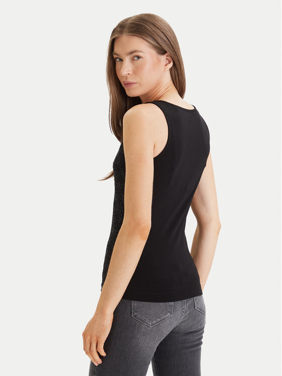 Guess Guess Top W6GP10 K2932 Nero Regular Fit