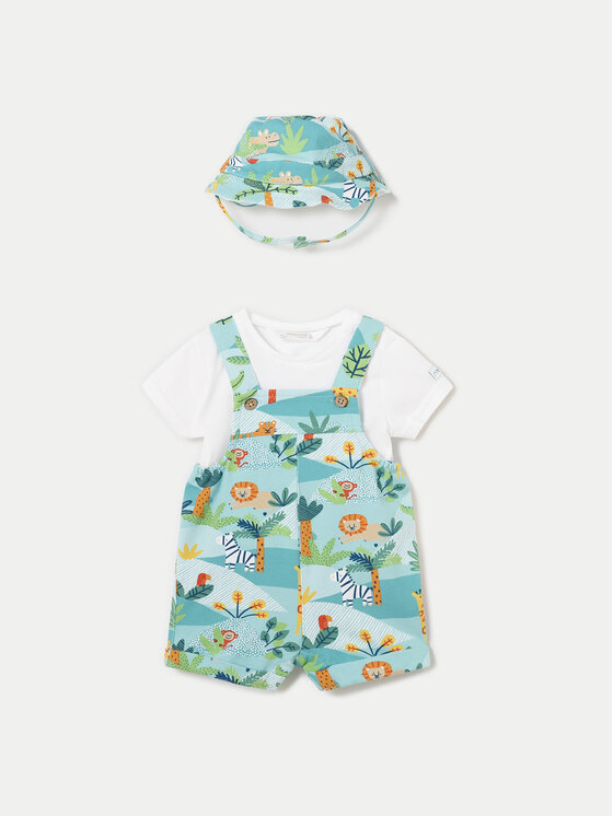 Completo T-shirt e salopette Mayoral