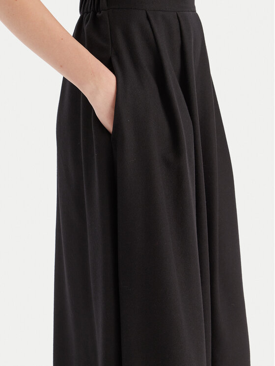 Marella Marella Trapecijos formos sijonas Refuge 2525106012 Juoda Regular Fit