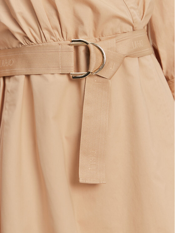 Liu Jo Liu Jo Kasdieninė suknelė WA5170 T4390 Smėlio Regular Fit