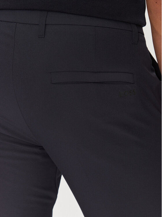 BOSS BOSS Spodnie materiałowe T_Commuter 50534303 Granatowy Slim Fit