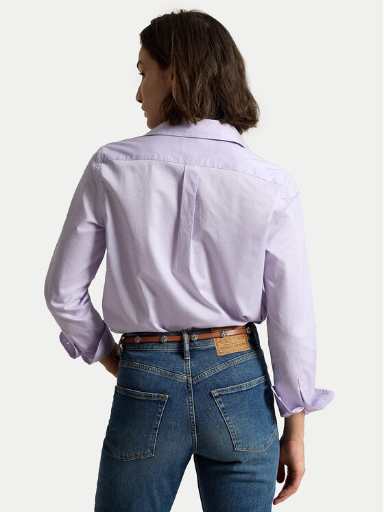 Polo Ralph Lauren Polo Ralph Lauren Marškiniai 211A92177013 Šviesiai violetinė Regular Fit