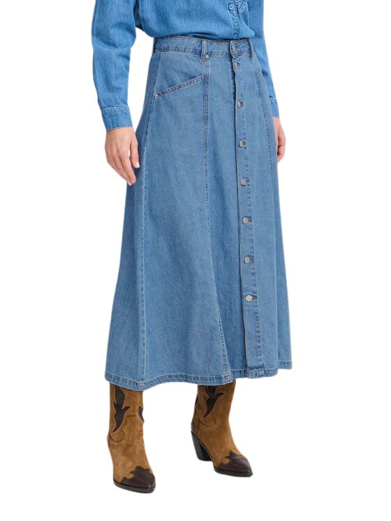 b.young b.young Gonna maxi Gonna bykapuca skirt Blu Regular Fit