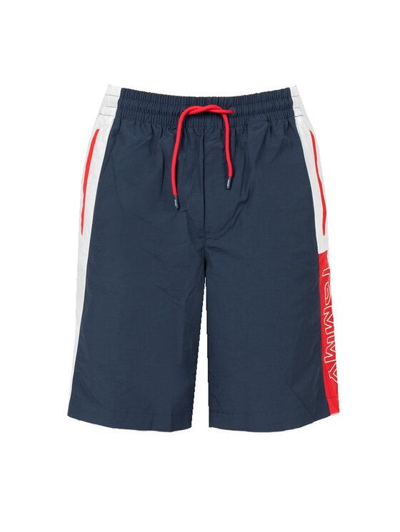 Tommy Hilfiger Tommy Hilfiger Šortky DM0DM13220 Bílá Regular Fit