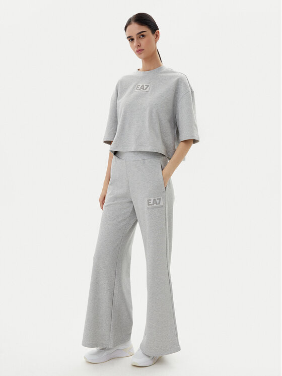EA7 Emporio Armani EA7 Emporio Armani Majica 7W000177 AF12473 O8002 Siva Loose Fit