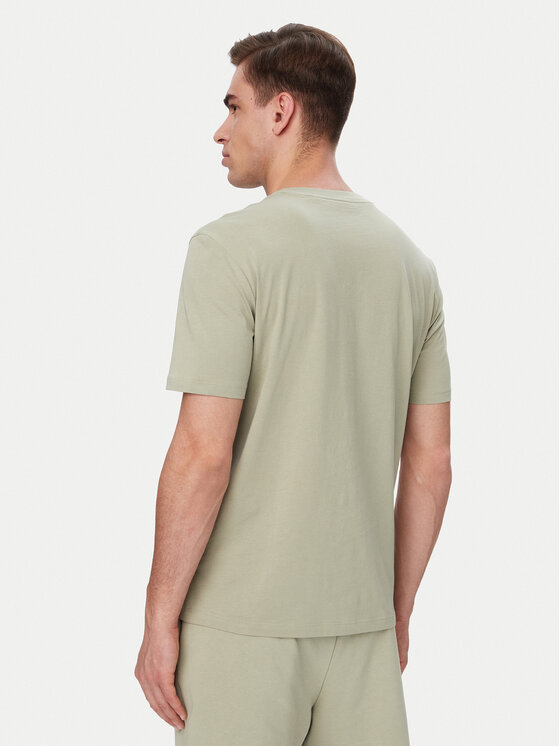HUGO HUGO T-Shirt Dero222 50466158 Zielony jasny Regular Fit