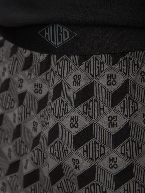 HUGO HUGO Піжамні шорти Jo 50540070 Сірий Regular Fit