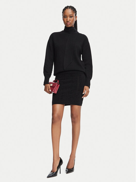 Guess Guess Cпідниця-міні W6BD12 Z1442 Чорний Regular Fit