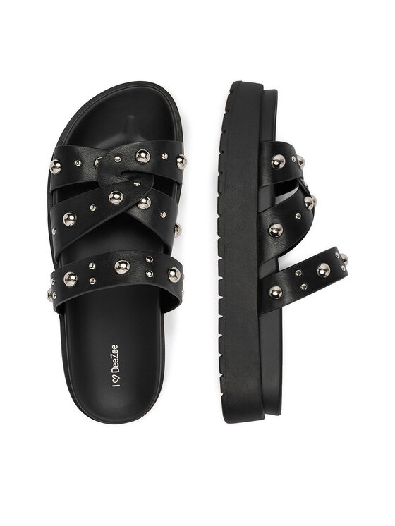 DeeZee DeeZee Pantoletten CEO-HY69916-12 Schwarz