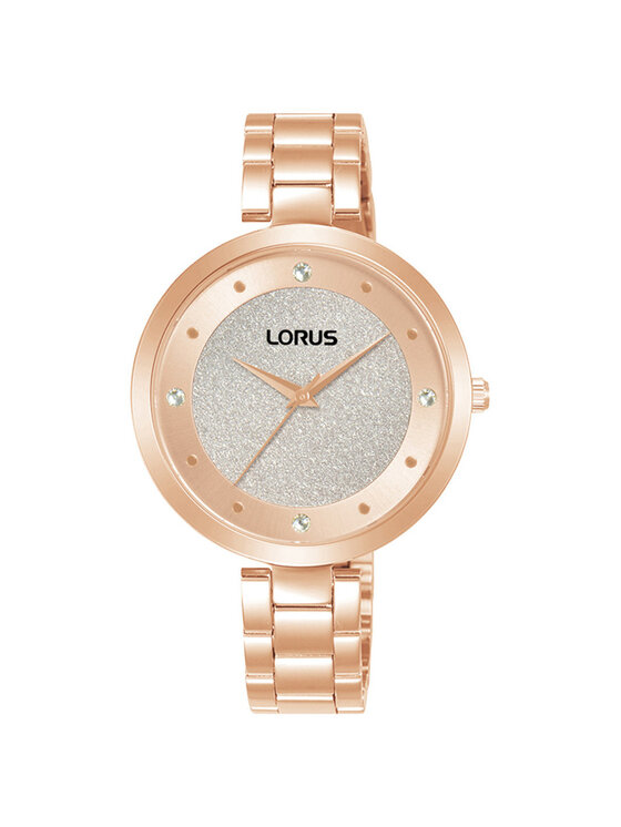 Lorus Lorus Zegarek RG262WX9 Różowe złoto