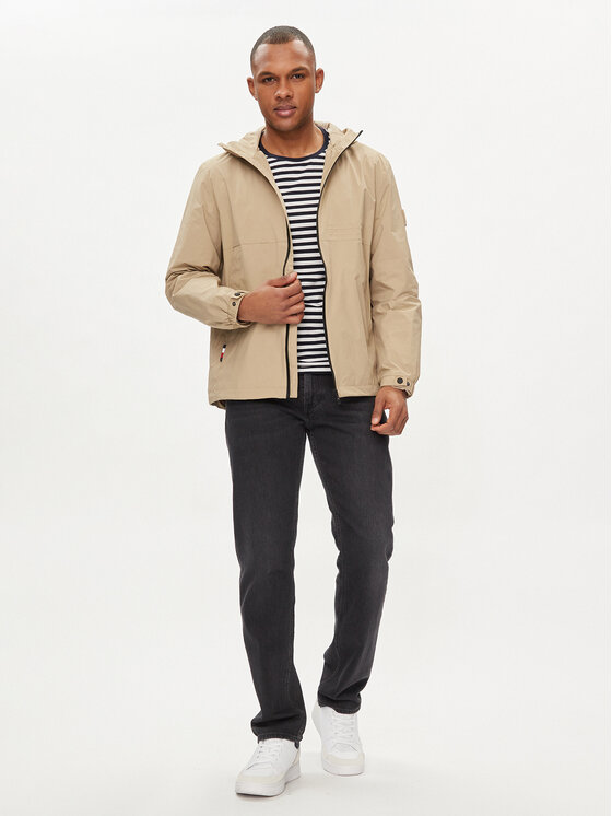 Tommy Hilfiger Tommy Hilfiger Kurtka przejściowa Portland MW0MW34456 Beżowy Regular Fit