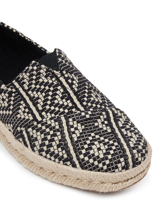 Toms Toms Еспадрильї Alpargata Rope 2.0 10021886 Чорний