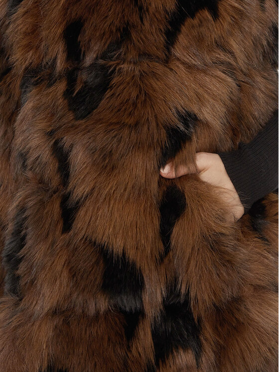 LOLA CASADEMUNT LOLA CASADEMUNT Gilet LF2501008 Marrone Regular Fit