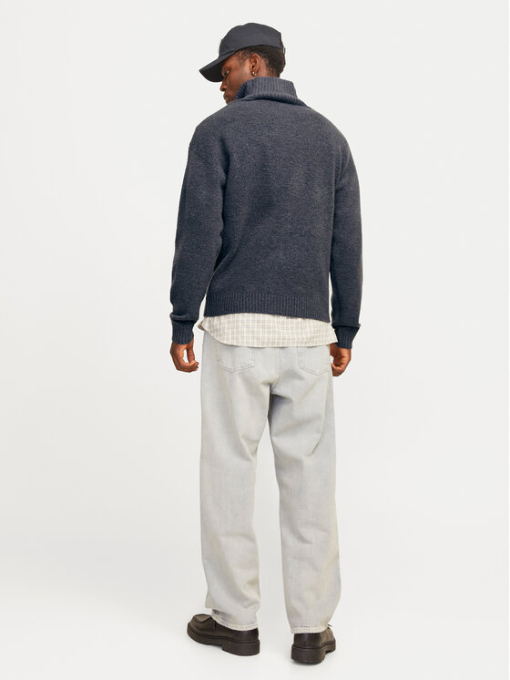 Jack&Jones Jack&Jones Пуловер Ollie 12241817 Сив Relaxed Fit