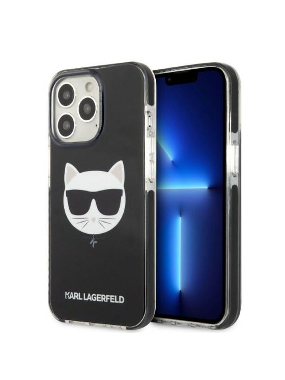 Etui na telefon KARL LAGERFELD, Czarne, iPhone 13 Pro