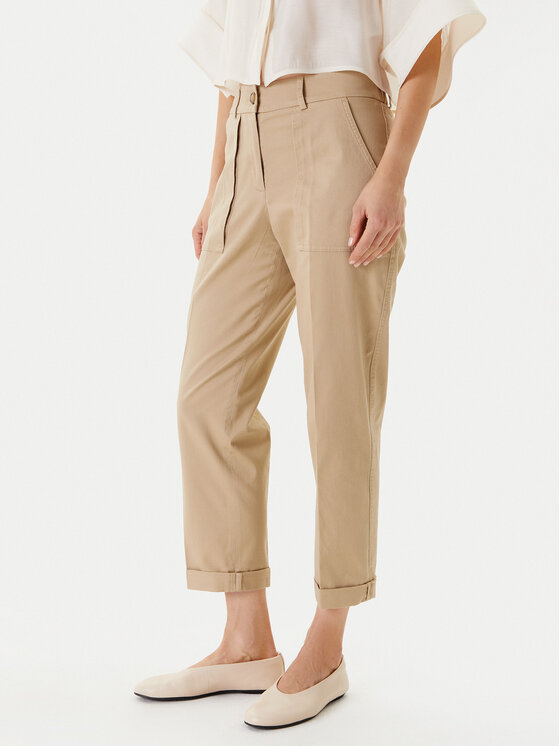 United Colors Of Benetton United Colors Of Benetton Riidest püksid 4MVNDF08E Beež Regular Fit
