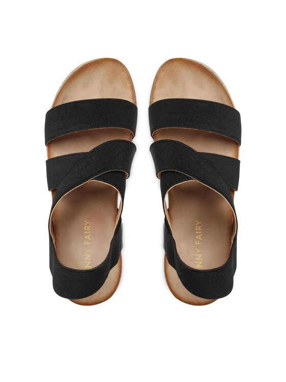 Jenny Fairy Jenny Fairy Espadrillas WS17059-07 Nero