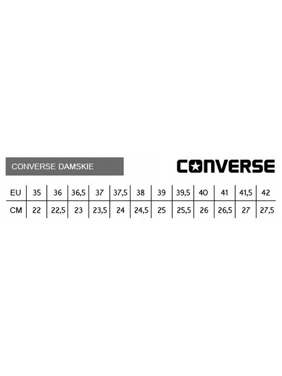 Converse Converse Trampki M9166 Czarny