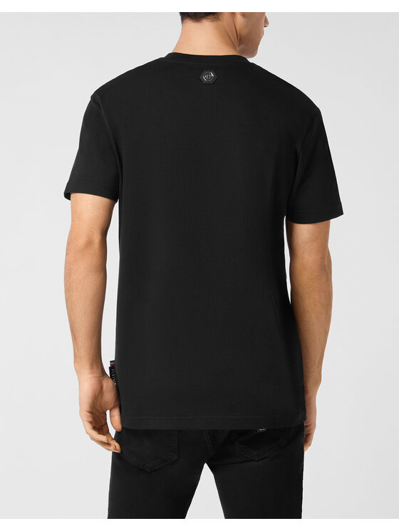 PHILIPP PLEIN PHILIPP PLEIN T-Shirt 27169 Czarny Regular Fit