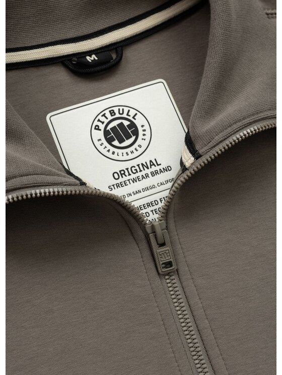 PITBULL PITBULL Bluza SAMPSON Brązowy Regular Fit