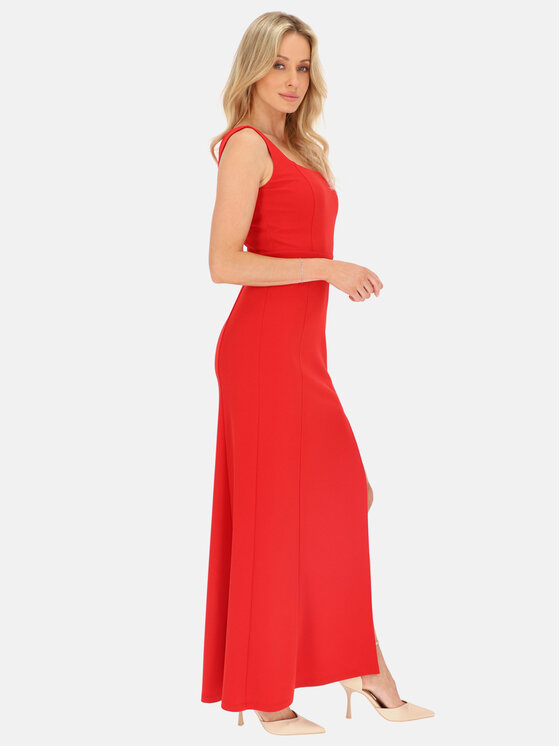 L’AF L’AF Sukienka wieczorowa Katti Czerwony Slim Fit