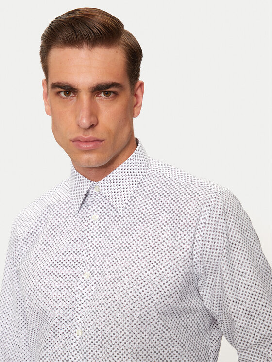 Liu Jo Liu Jo Πουκάμισο QF4234 T2663 Λευκό Slim Fit