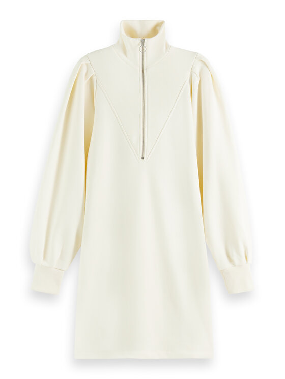 Női Kötött ruha Scotch & Soda, Méret: S, Ekru, 169429