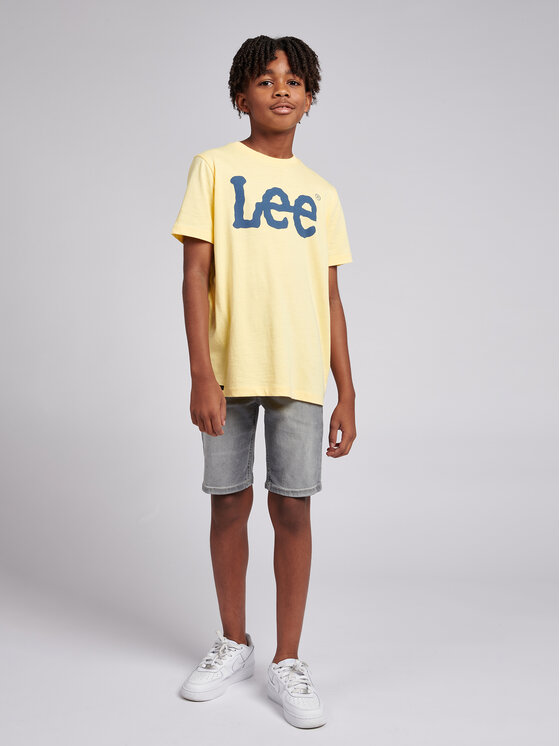 Lee Lee Šortky z materiálu West 5 Pocket LEE0105 Šedá