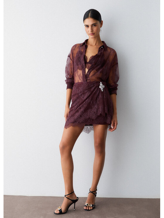 Liu Jo Liu Jo Camicia PA6038J4961X0744 Marrone Regular Fit