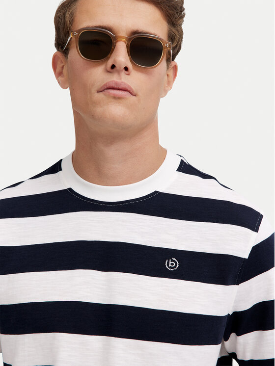 Bugatti Bugatti Тишърт 8350-75022C Тъмносин Regular Fit