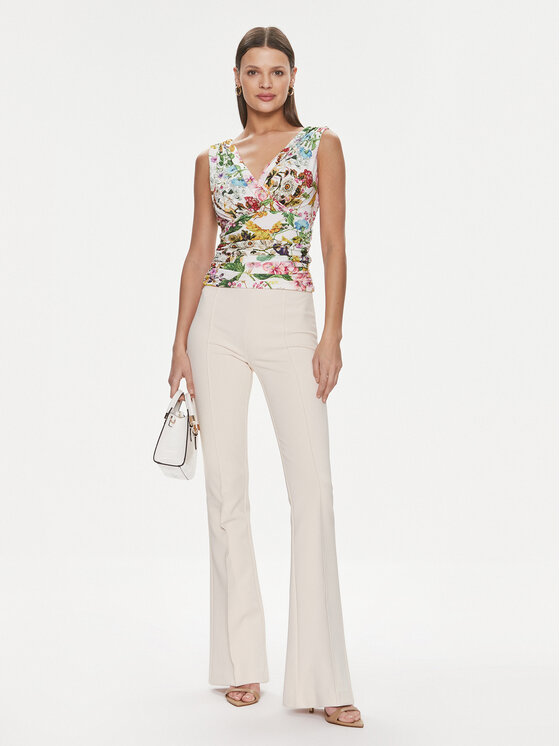 Marciano Guess Marciano Guess Bluza 4RGP05 6724Z Pisana Slim Fit