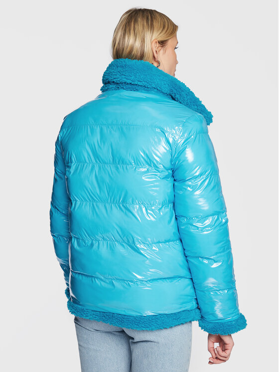 REPLAY Replay Зимова куртка W7737.000.10304 Блакитний Regular Fit