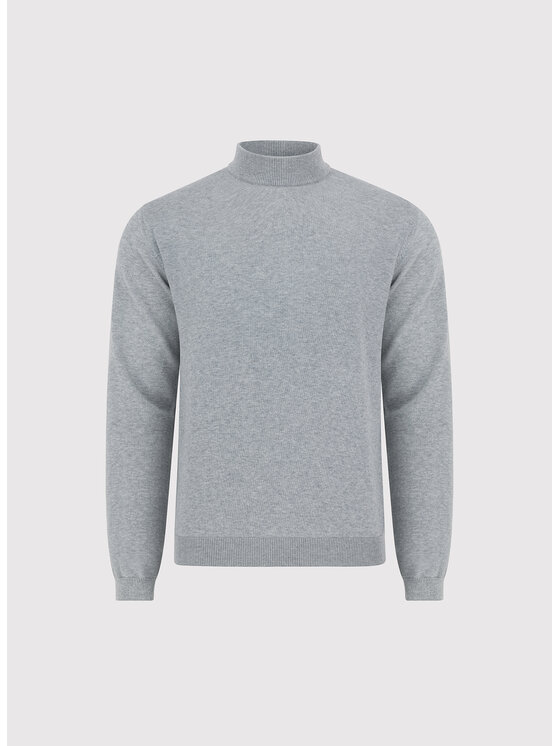 Pako Lorente Pako Lorente Sweter P26WN-2X-009 Szary Reglan Fit