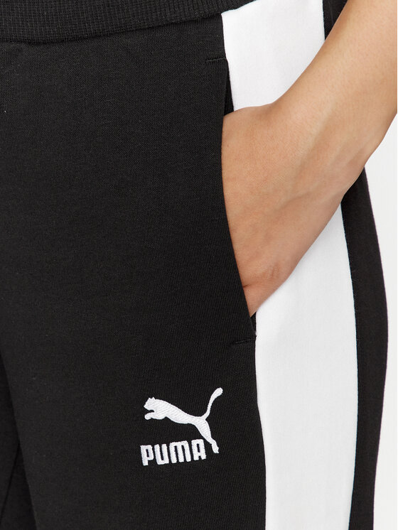 Puma Puma Donji dio trenerke Iconic T7 530082 Crna Regular Fit