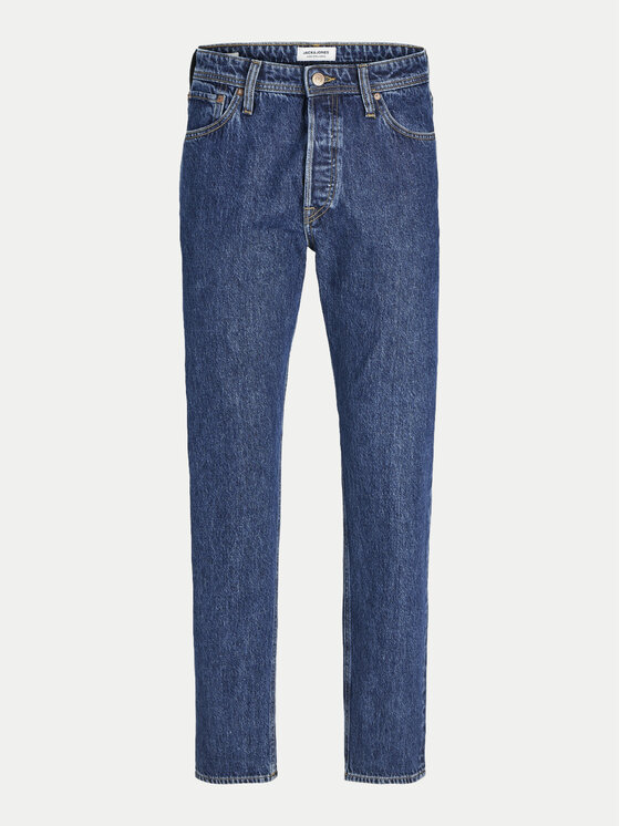 Jack&Jones Jack&Jones Jeans hlače Chris 12258101 Modra Relaxed Fit