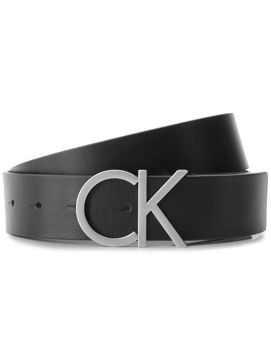 Calvin Klein Calvin Klein Ženski remen Ck Logo Belt 3.5 K60K602141 80 Crna