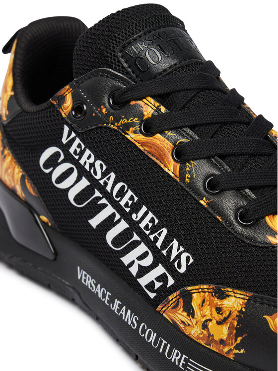 Versace Jeans Couture Versace Jeans Couture Sneakersy 80YA3SA5 Czarny