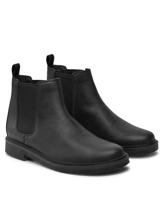 Clarks Clarks Kotníková obuv s elastickým prvkem Clarkdale Easy 26179688 Černá