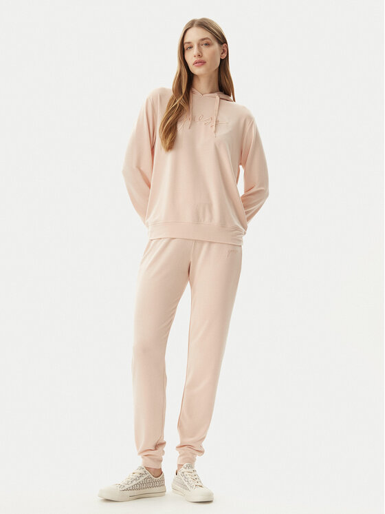 Guess Guess Bluză O5GQ00 KCQP2 Portocaliu Regular Fit