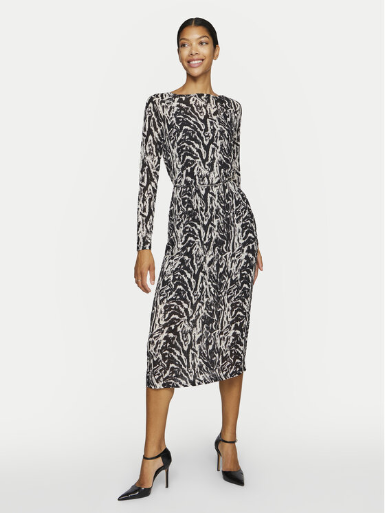 Vila Vila Sukienka koktajlowa Larine 14099602 Czarny Regular Fit